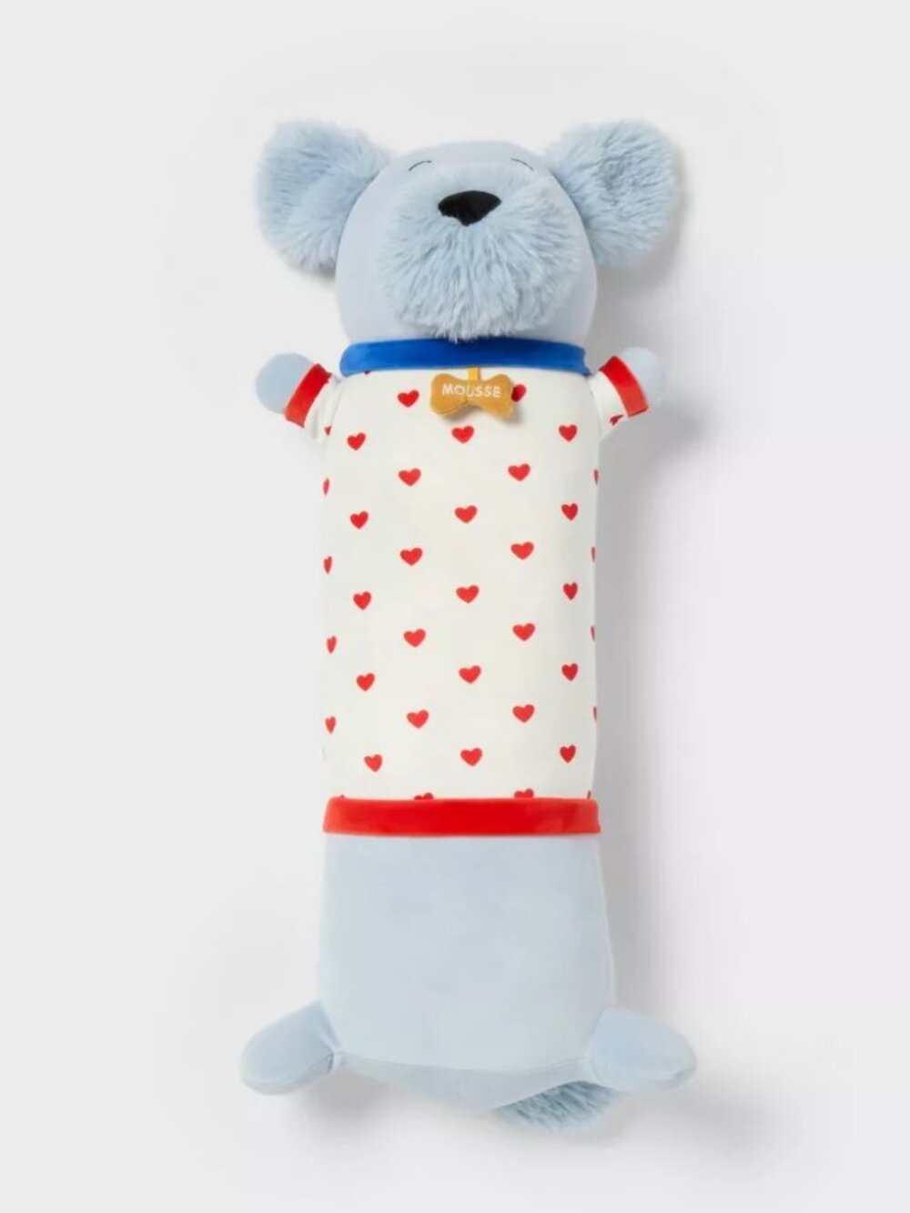 NWT! Target Dog Kids Weighted Plush Throw Pillow Blue - Pillowfort™